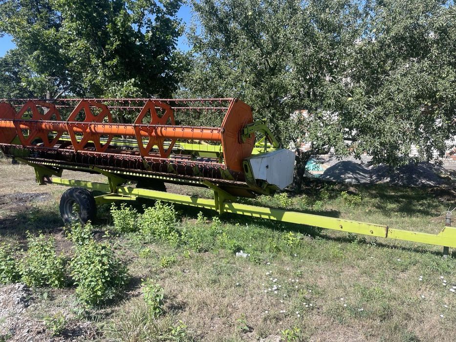 Жатка зернова КЛААС С600, жниварка CLAAS, шир. 6 м, з ВІЗКОМ, 2010 р.