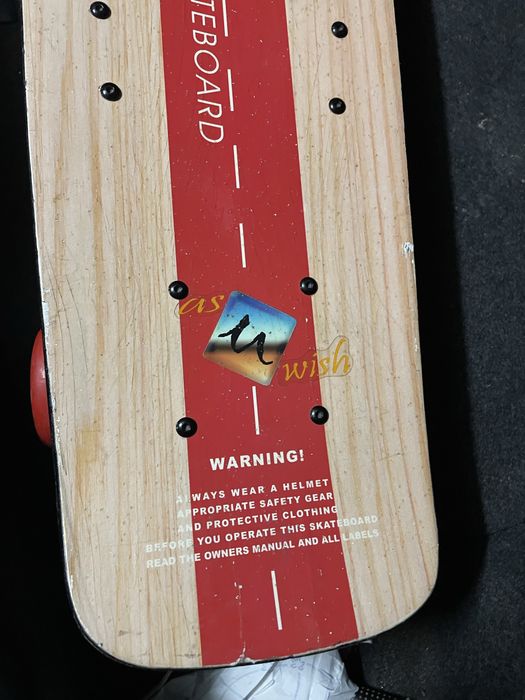 Skate ELETRICO com proteçoes