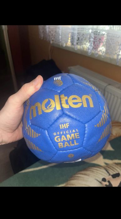 Piłka do piłki ręcznej molten H3A5000-B ihf officia ball blue