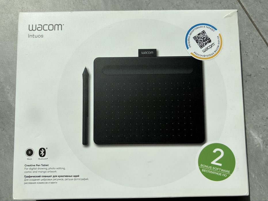 Графічний планшет Wacom Intuos S