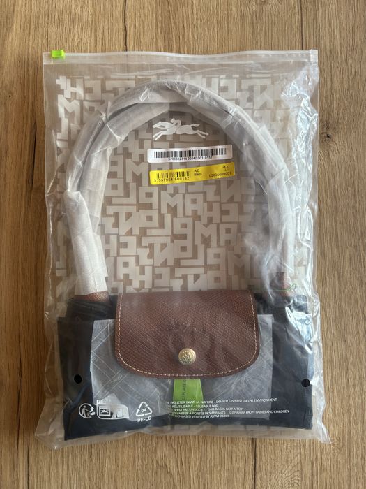 Torebka czarna LongChamp Le Pliage M