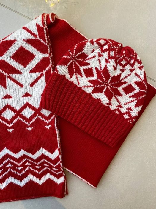 Комплект шапка шарф Италия