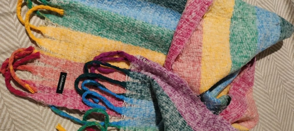 Шарф кашеміровий Зима