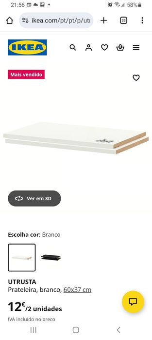 Prateleiras UTRUSTA | IKEA