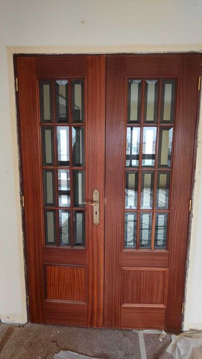 Portas interiores com vidros