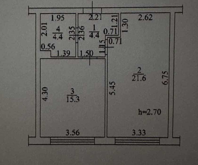 1-room apartment apartment by the address (area 46 m²) - Atlanta.ua - photo 6
