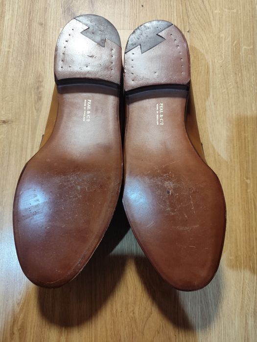 42.5/27-28.5 туфлі  лофери   peal &co brooks brothers