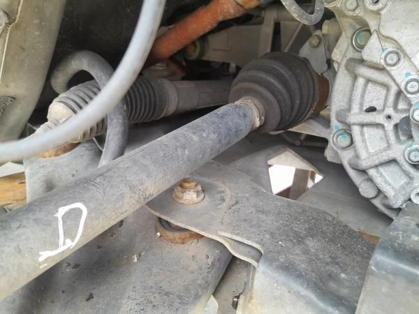 Transmissão frente direita NISSAN Leaf EV (ZE0)