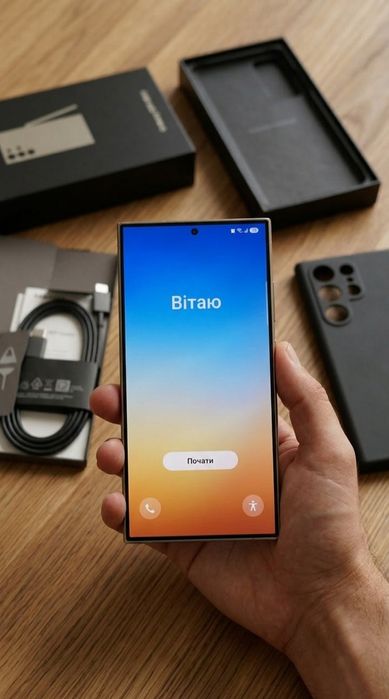 Samsung S24 Ultra - 12/ 1 TB,  2 фіз. СІМ + еСІМ, EU, Snap 8 gen 3!