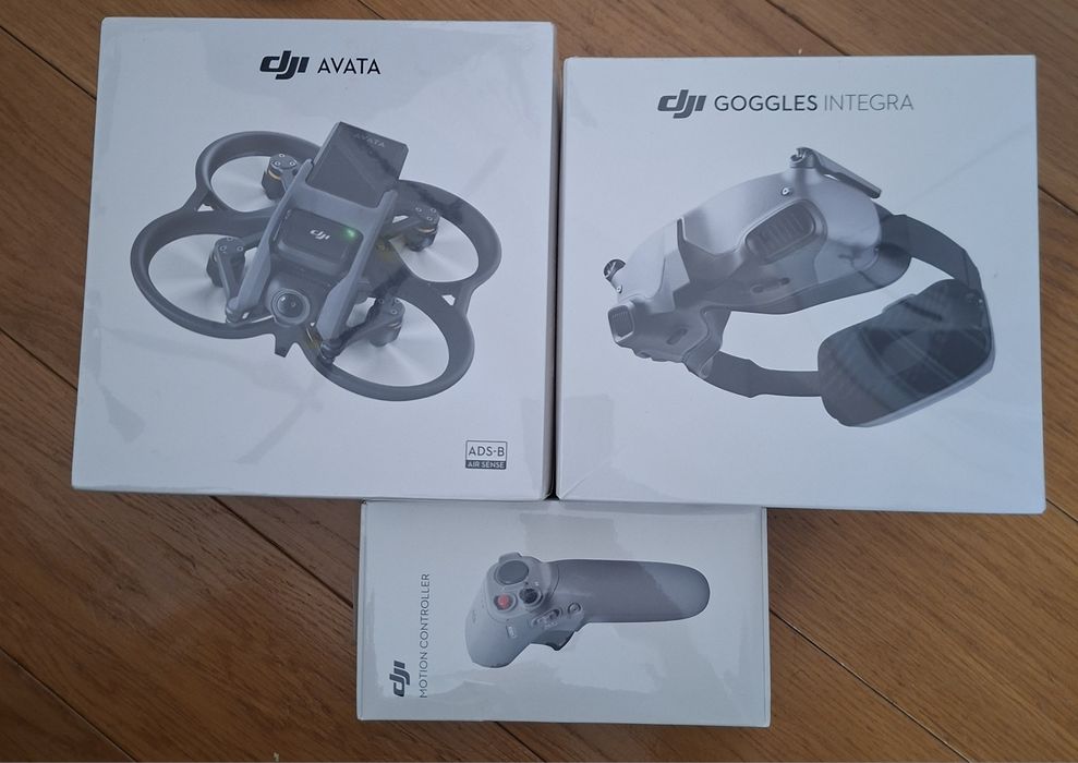 Nowy  Dron DJI Avata + Kontroler DJI Motion Controller + Gogle DJI Goggles Integra