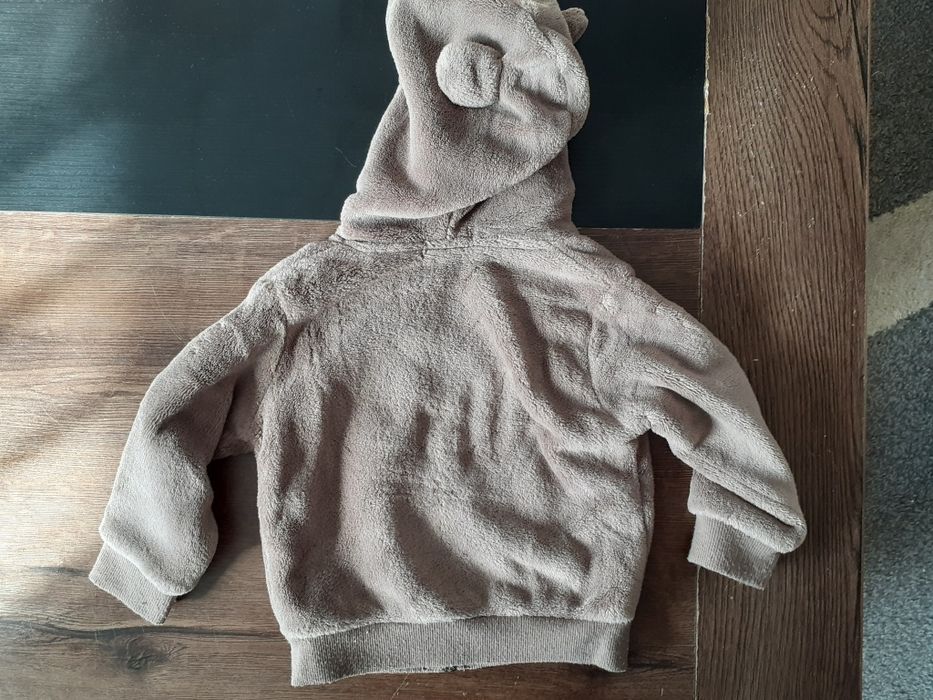Bluza polarowa z kapturem