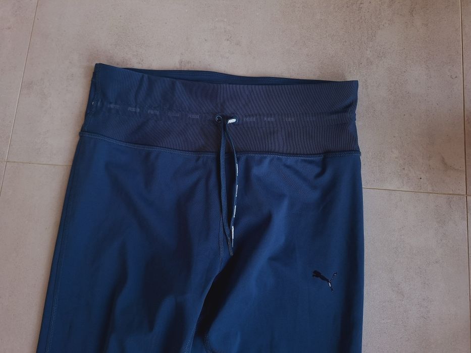 Legginsy sportowe Puma z siatką