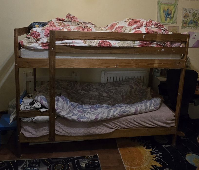 Łóżko piętrowe  dziecięce