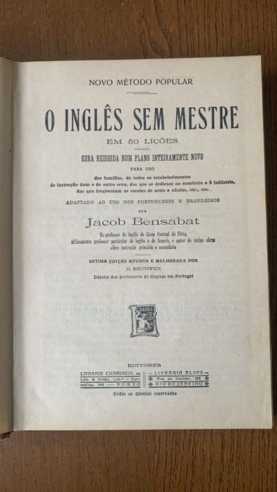 O inglês sem mestre