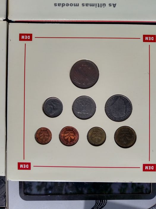 Conjunto moedas pré-euro