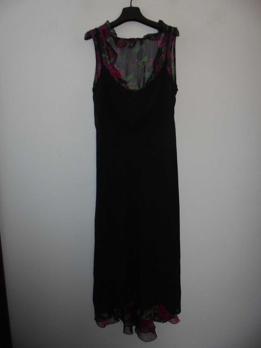 vestido de mulher as flores