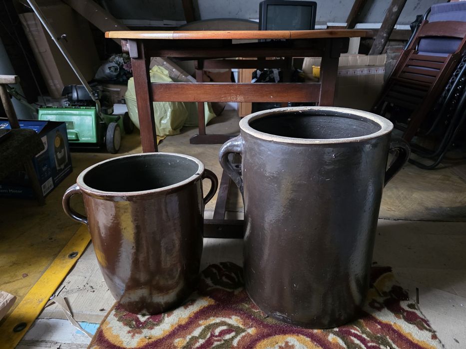 Garniec kamionkowy  kamieniak Duży średni