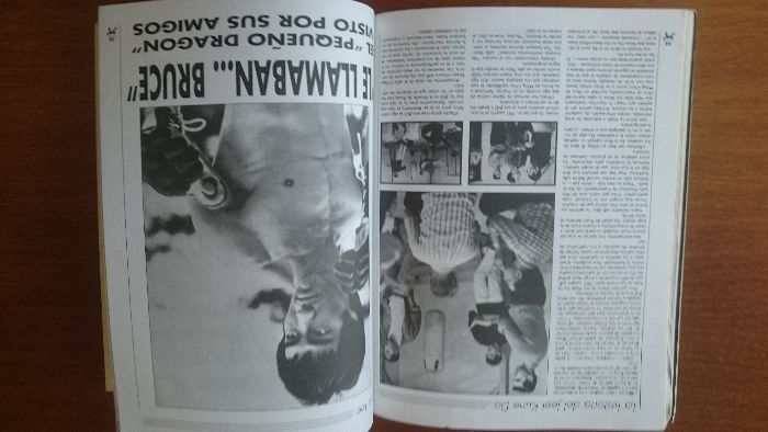 Revistas Bruce Lee antigas e raras