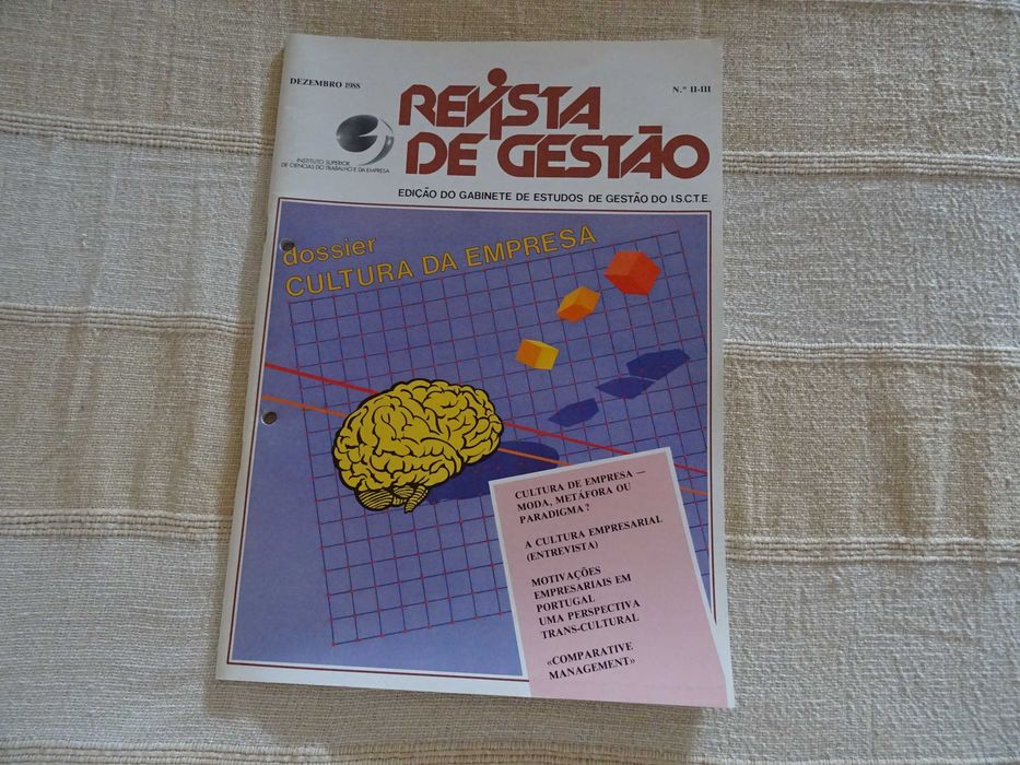 Revistas Antigas Gestão Europa Atlas Visão