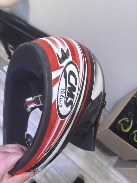 Kask motocyklowy enduro