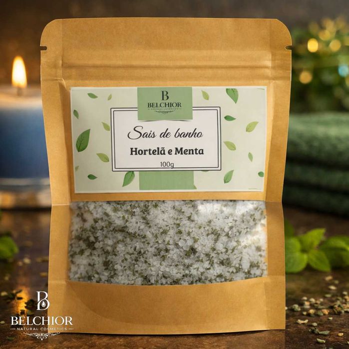Sais de Banho Hortelã & Menta - 100g