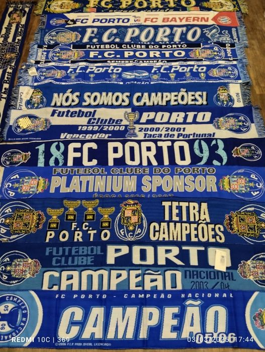Cachecóis futebol clube do Porto