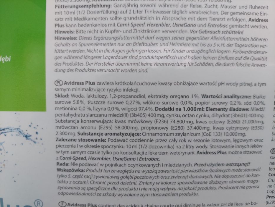 Avidress Plus Röhnfried 5l.