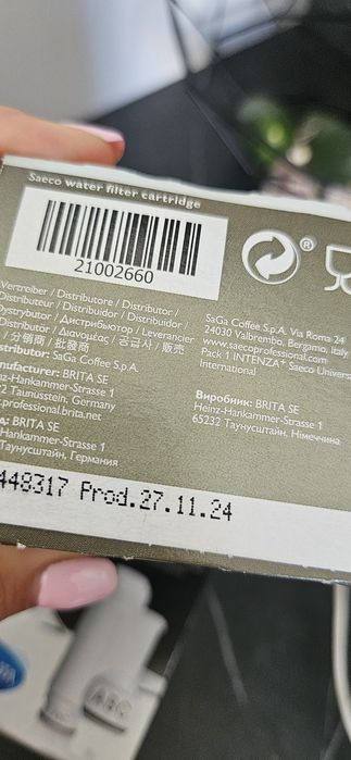 Filtr do ekspresu Saeco Brita Intenza 2 szt.
