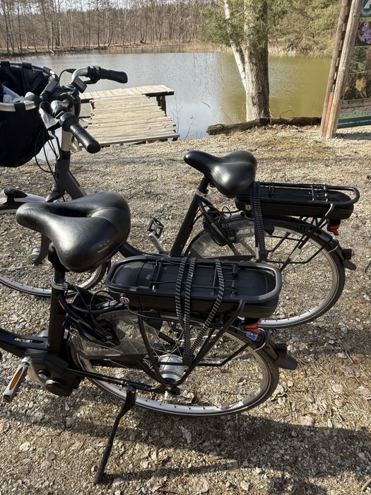 zestaw 2 rowerow elektrycznych gazelle