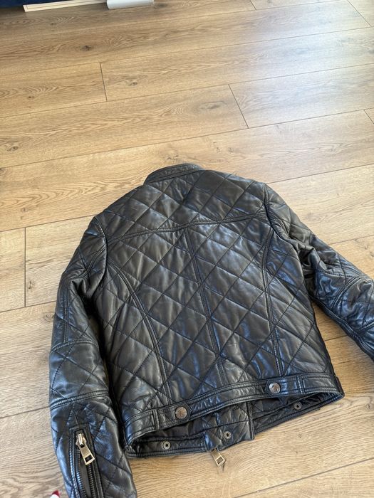 kurtka skórzana Burberry