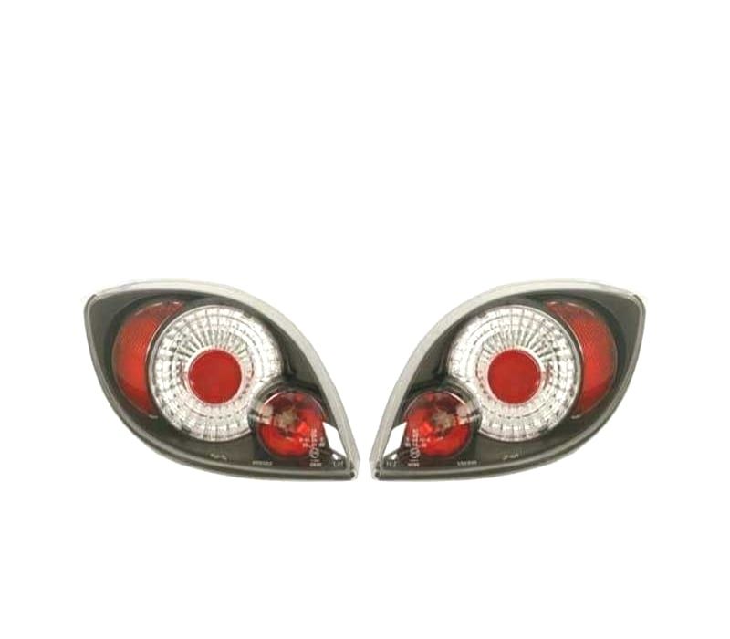 FAROLINS TRASEIROS PARA FORD KA 96-08 PRETO