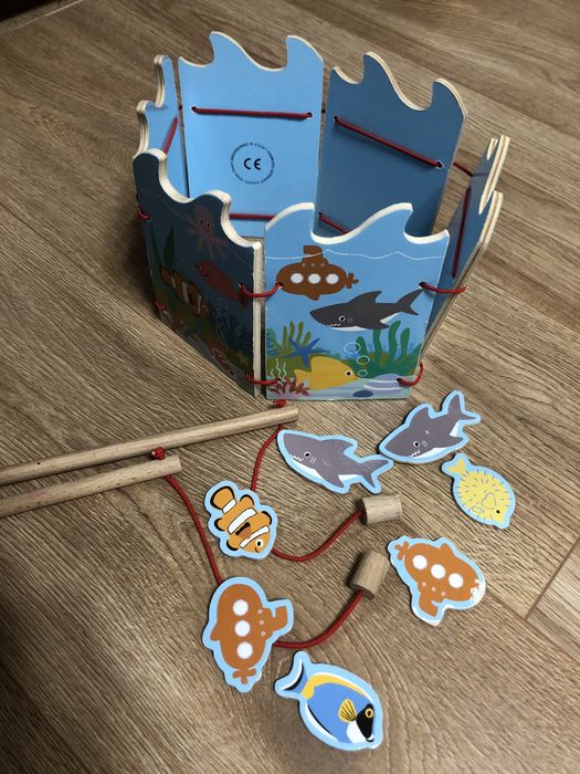 Ігра рибки акваріум вудочка