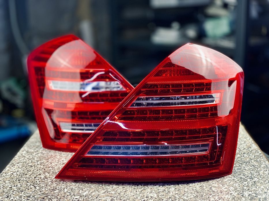 Стопы Мерседес W221 Рестайлинг Стоп Задние Фонари Запчасти Розборка