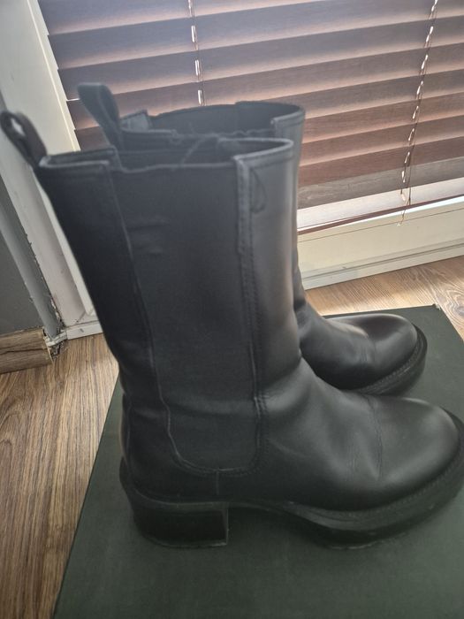 Botki damskie czarne