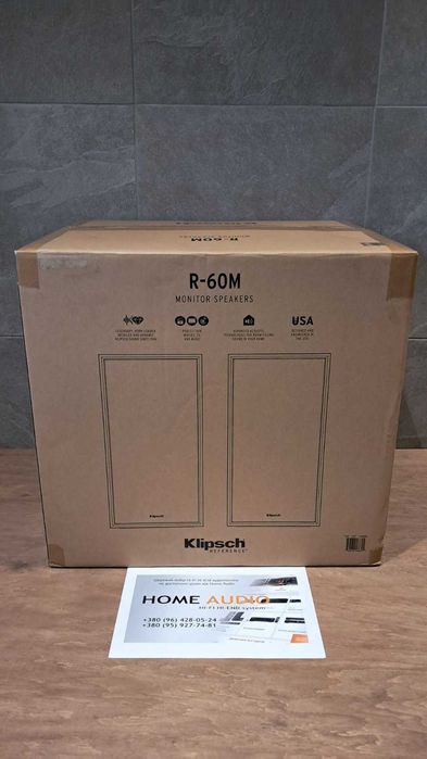 Нова акустика Klipsch Reference R-60M В наявності (R50M/R600F/R800F)