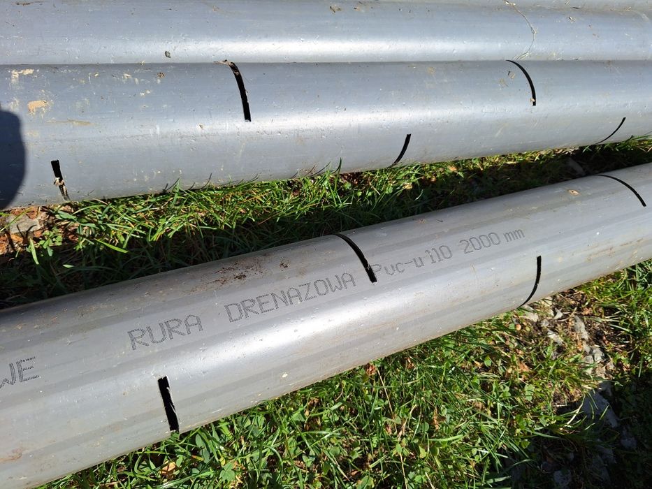 Rura drenażowa PCV 20mb