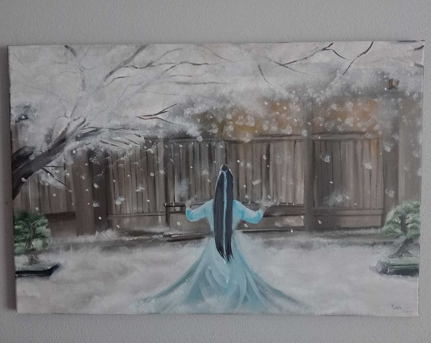 Pintura a óleo sobre tela, original, envernizada e assinada