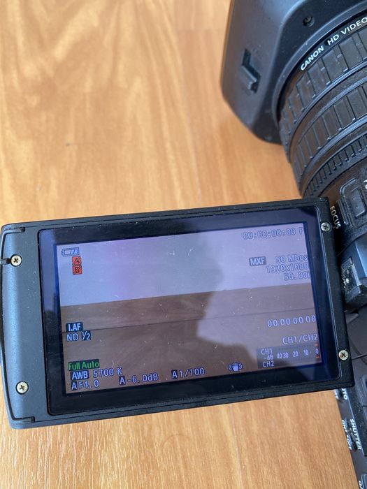 Canon XF200 Câmara de Filmar