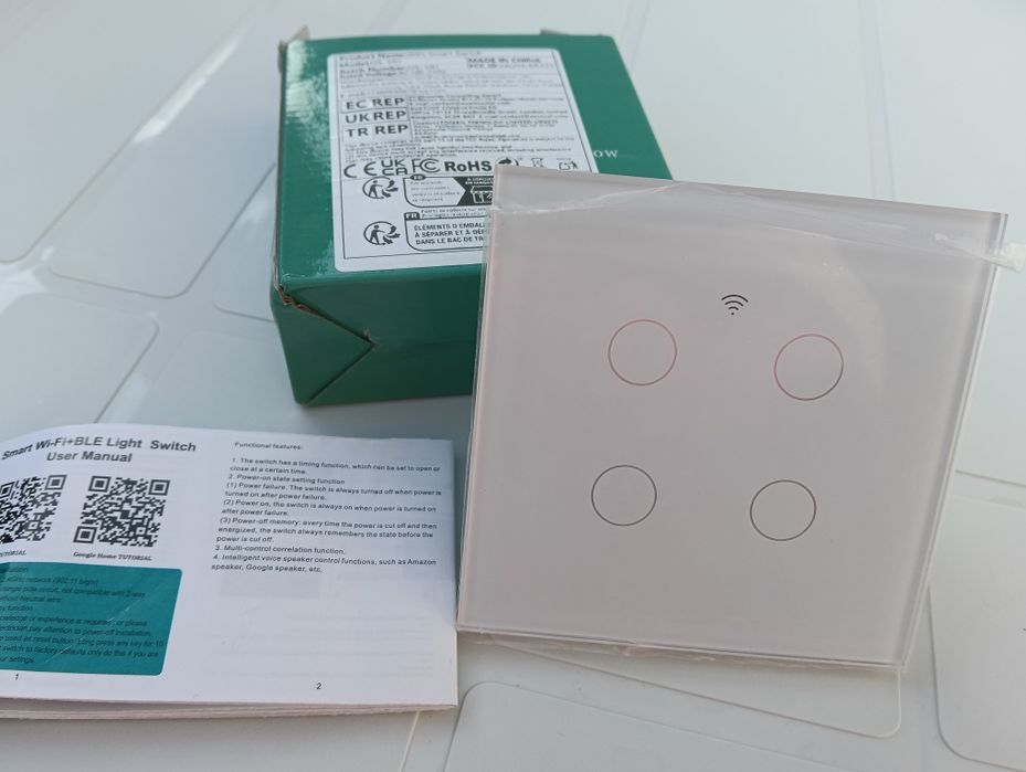 Interruptores inteligentes Tuya Smart Life