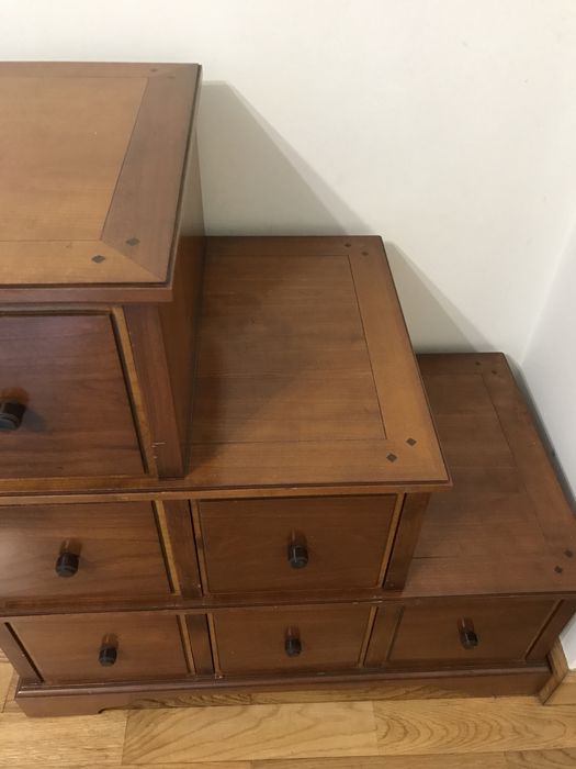 Móvel apoio madeira maciça