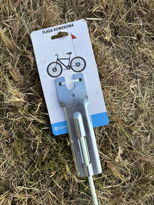 Chorągiewka flaga do roweru przyczepki NOWA