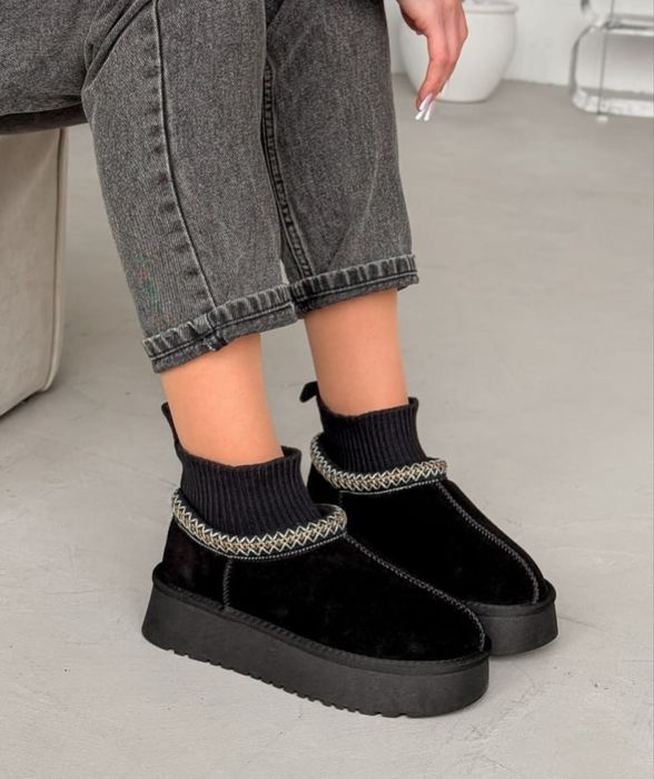 Уги чорні зимові жіночі