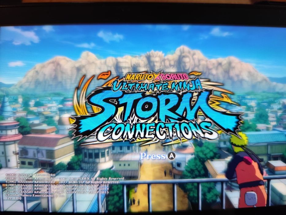 Jogo de ação Naruto x Boruto para Nintendo Switch.

- Edição Ultimate Ninja Storm Connections.
- Classificação etária: 12 anos.

Não tenho a caixa
