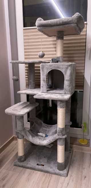 Drapak dla kota XXL NOWY luksusowy wieża domek legowisko drzewko hamak