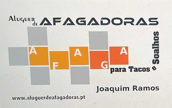 ALUGUER DE MÁQUINAS DE AFAGAR PARA TACOS E SOALHOS