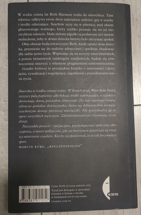 Książka Gambit Królowej