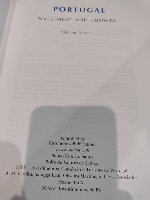 Portugal Investment and Growth - William Chislett "Sonae"