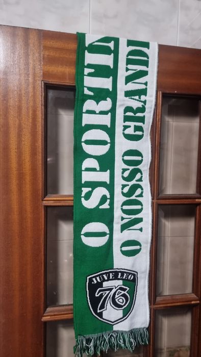 Cachecol  do sporting  da juve leo