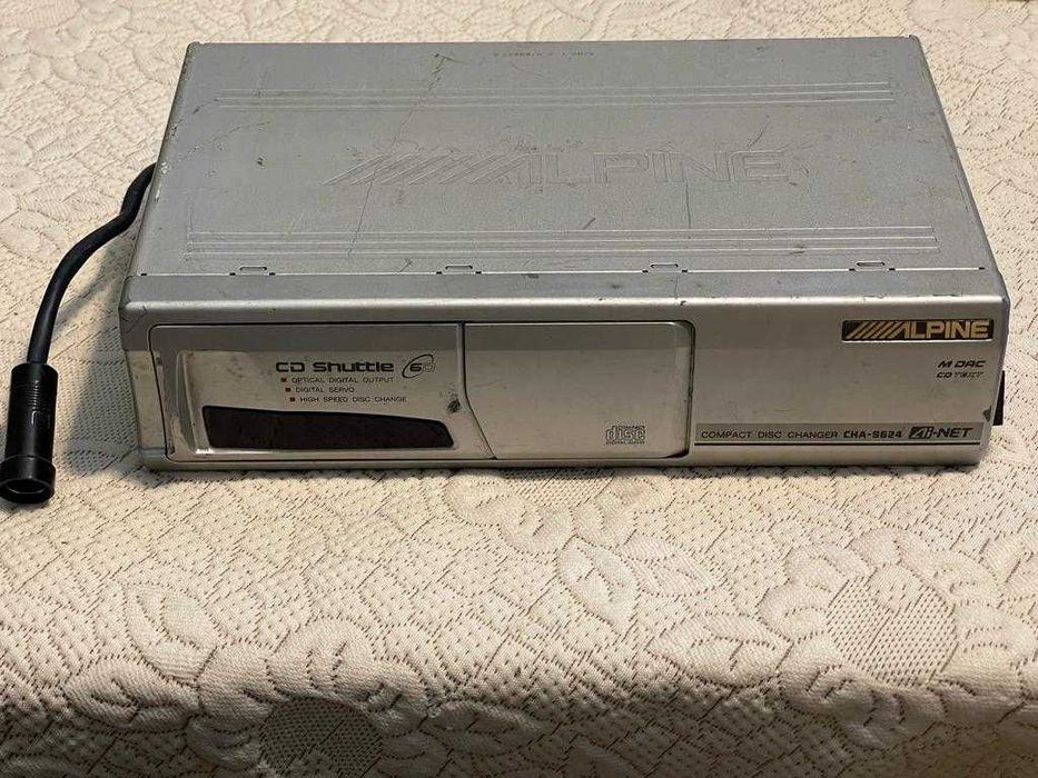 アルパインCHA-S624 動作確認済 アルパイン Ai-net対応6連奏CD