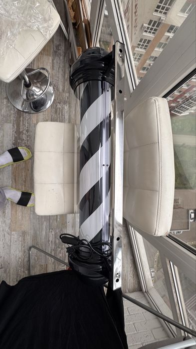 Barber Pole барберпул барберпол чорно білий